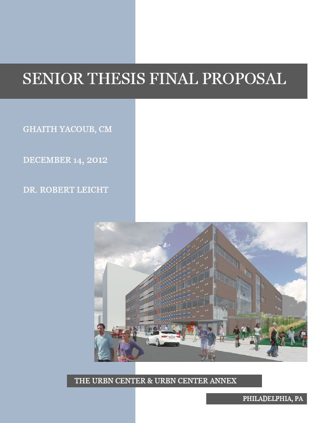 Proposal Cover